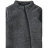Mikk-Line Baby Wool Suit (Rib Cuffs) Wool Anthracite Melange